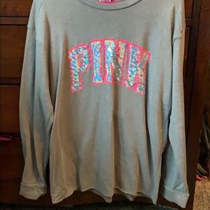 Oversized PINK crew neck
